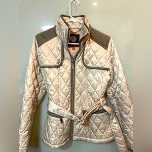 Vince Camuto women’s suede and puffer jacket